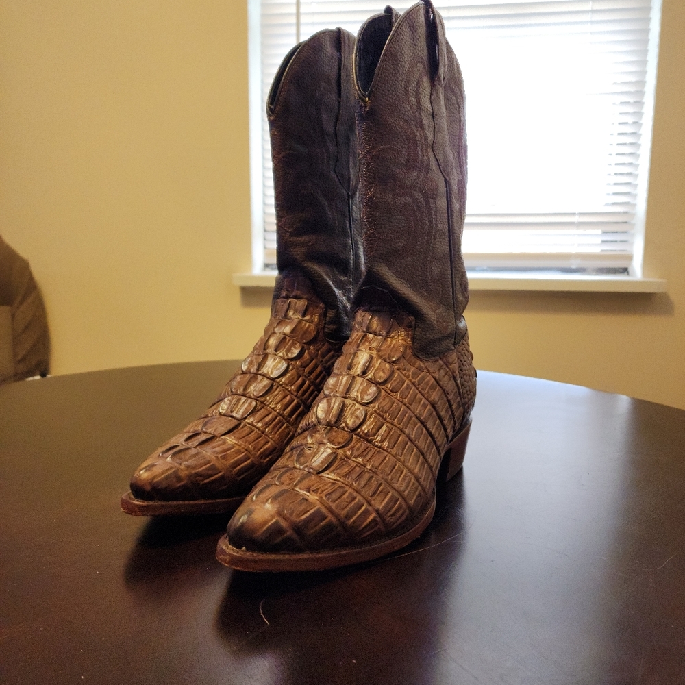 Alligator Tail Boots - 12